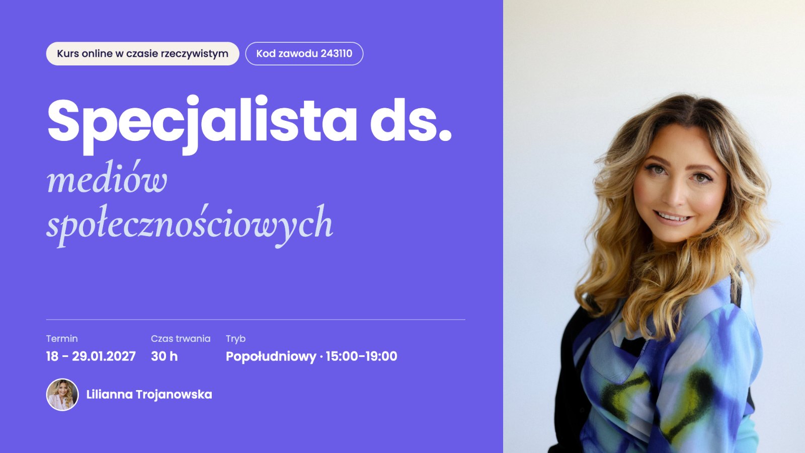 Specjalista ds. mediów społecznościowych