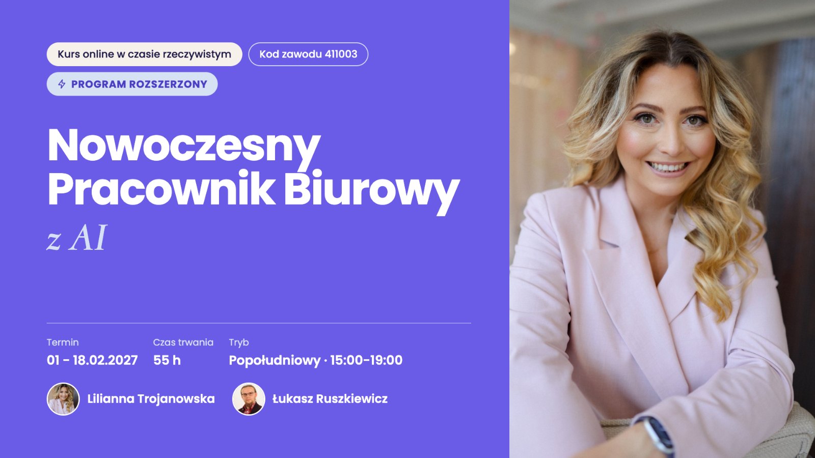 Nowoczesny Pracownik Biurowy z AI