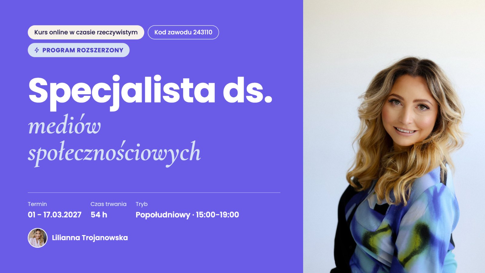 Specjalista ds. mediów społecznościowych
